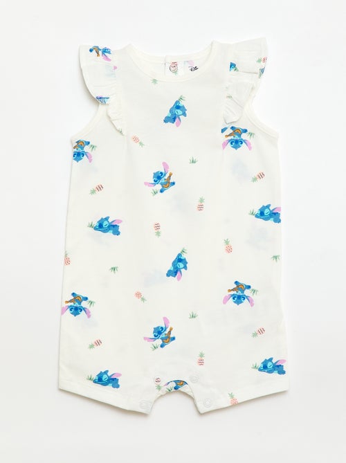 Set van 2 mouwloze 'Stitch' 'Disney' rompertjes - Kiabi