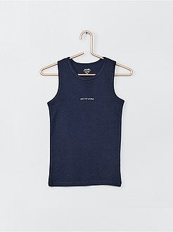 Set van 2 mouwloze tops 'Ecodesign' - Kiabi