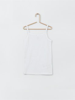 Set van 2 mouwloze tops 'Ecodesign' - Kiabi