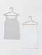     Set van 2 mouwloze tops 'Ecodesign' afbeelding 1

