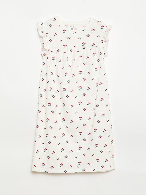 Set van 2 nachthemden met korte mouwen - Kiabi