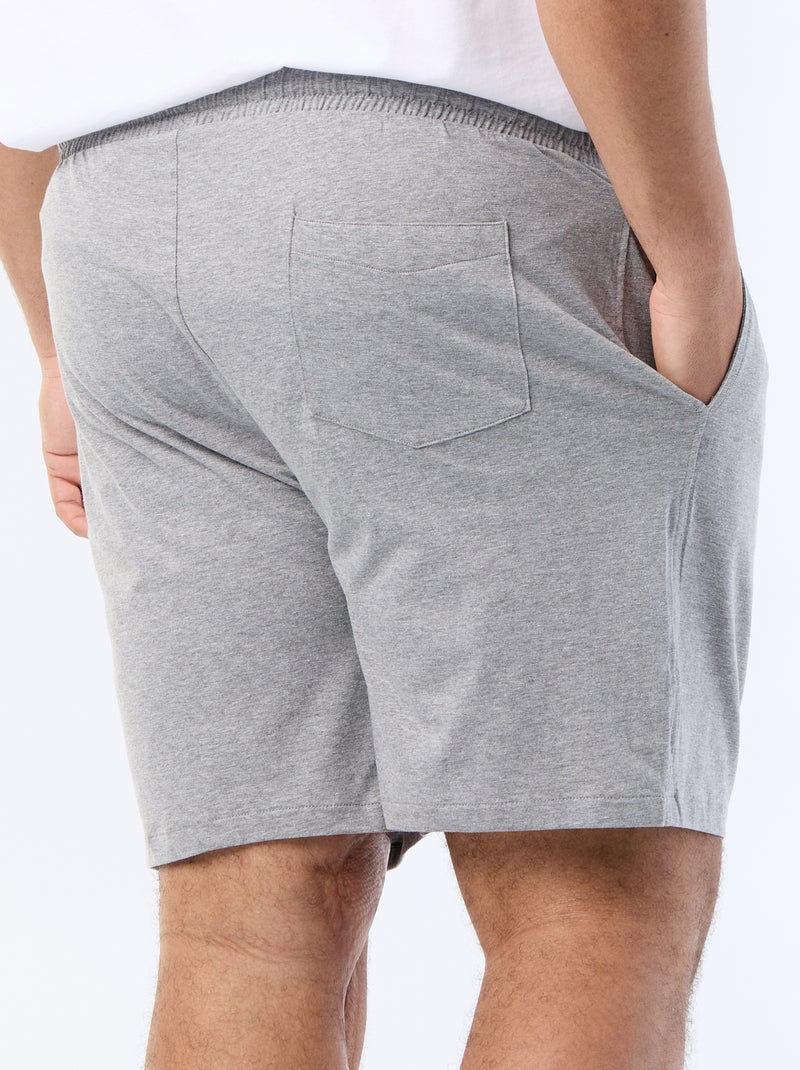 Set van 2 nachtshorts Zwart - Kiabi