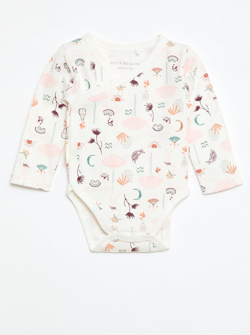 Set van 2 overslagrompers 'Petit Beguin' Rose - Kiabi