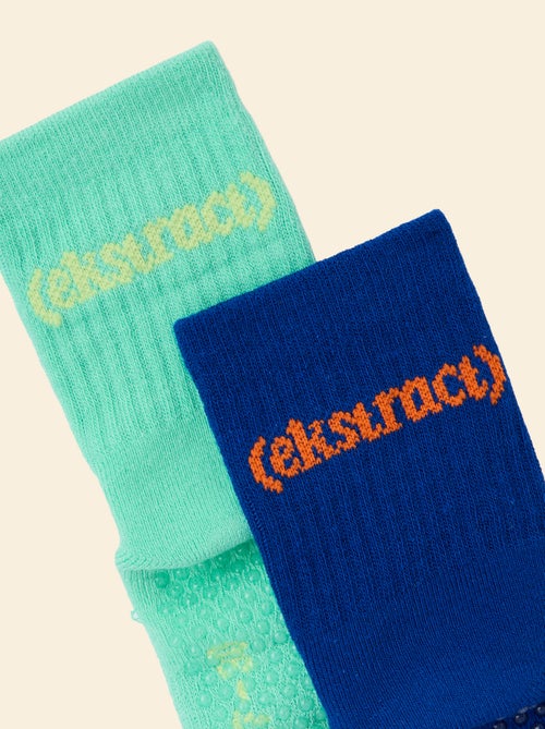 Set van 2 paar antislip sokken - (ekstract) - Kiabi Set van 2 paar antislip sokken - (ekstract) - Kiabi