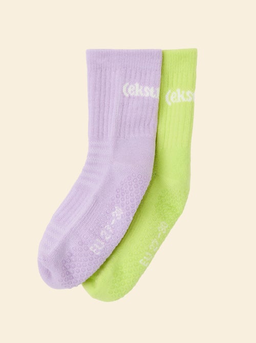 Set van 2 paar antislip sokken - (ekstract) - Kiabi Set van 2 paar antislip sokken - (ekstract) - Kiabi