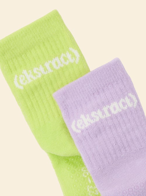 Set van 2 paar antislip sokken - (ekstract) - Kiabi Set van 2 paar antislip sokken - (ekstract) - Kiabi