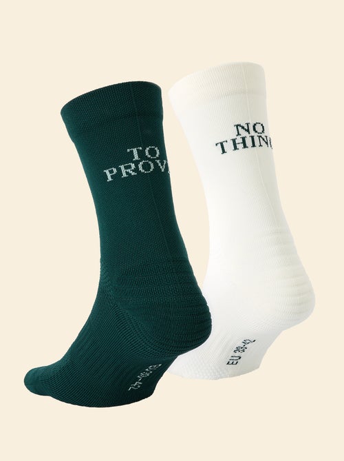 Set van 2 paar compressiekousen met animatie (ekstract) - Kiabi