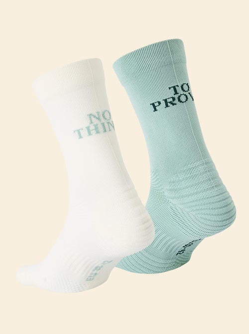 Set van 2 paar compressiekousen met animatie (ekstract) - Kiabi