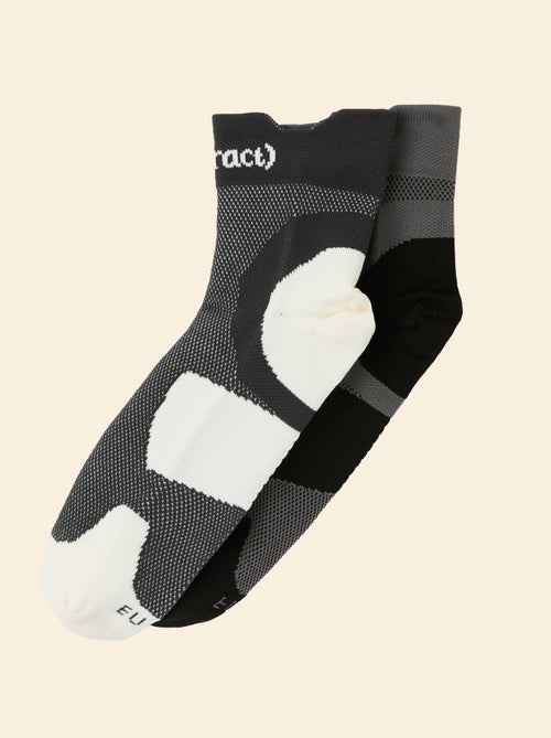 Set van 2 paar compressiesokken - (ekstract) - Kiabi