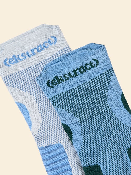 Set van 2 paar (ekstract) compressiekousen van katoen - Kiabi Set van 2 paar (ekstract) compressiekousen van katoen - Kiabi