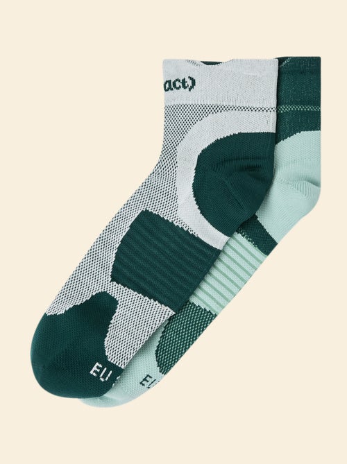 Set van 2 paar (ekstract) compressiekousen van katoen - Kiabi Set van 2 paar (ekstract) compressiekousen van katoen - Kiabi