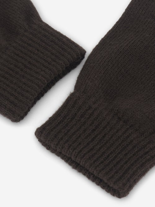Set van 2 paar gebreide handschoenen - Kiabi