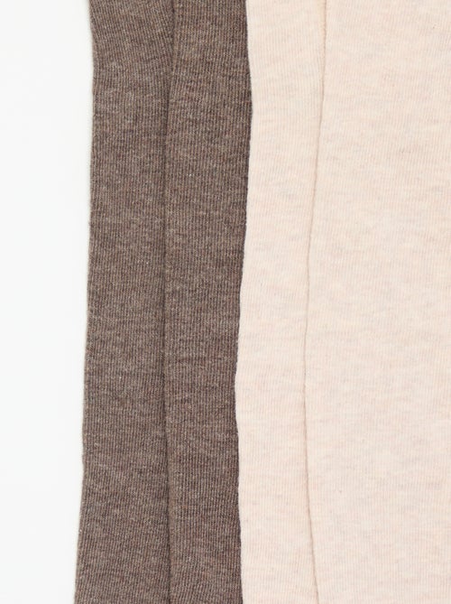 Set van 2 paar panty's - Kiabi