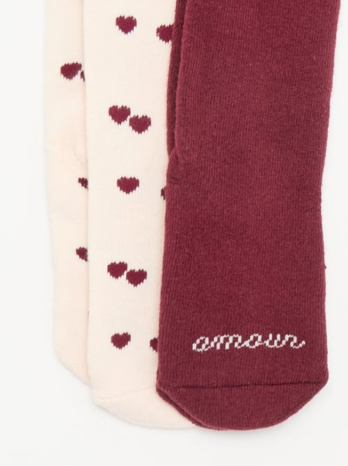 Set van 2 paar panty's - Kiabi