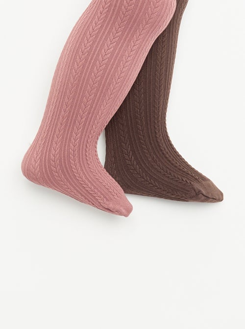 Set van 2 paar panty's - Kiabi