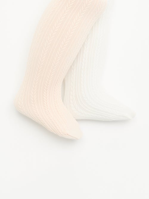 Set van 2 paar panty's - Kiabi