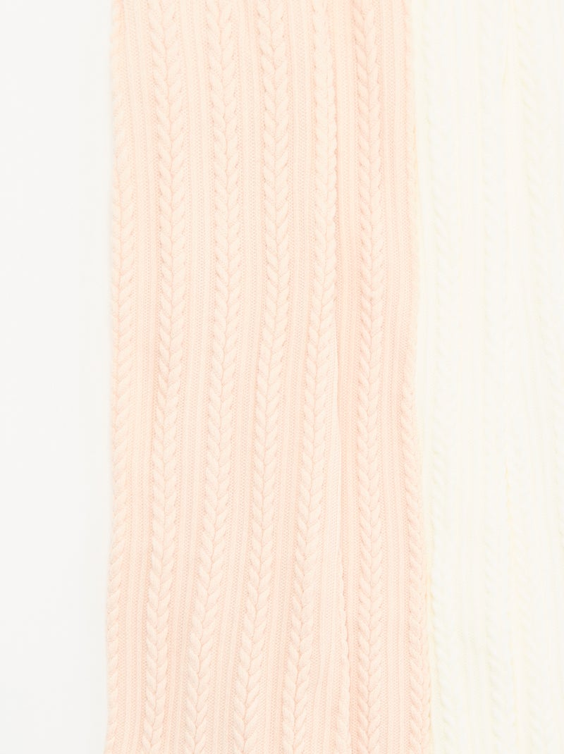 Set van 2 paar panty's Wit - Kiabi