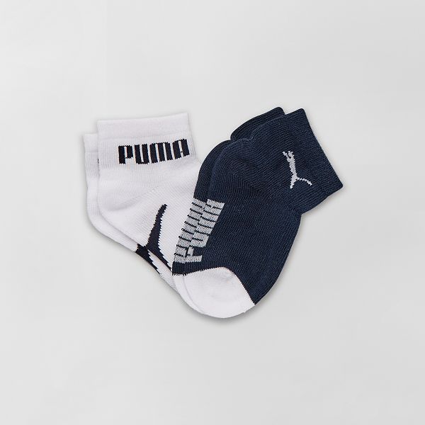 Set van 2 paar sokken 'Puma' Meisjes babykleding - ZWART - Kiabi - 5,00€