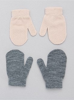 Set van 2 paar wanten - Kiabi