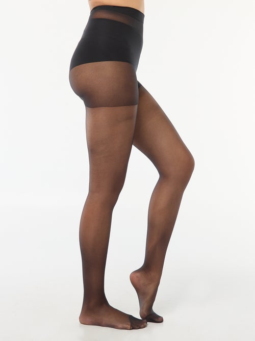 Set van 2 panty's van voile 8D - Kiabi