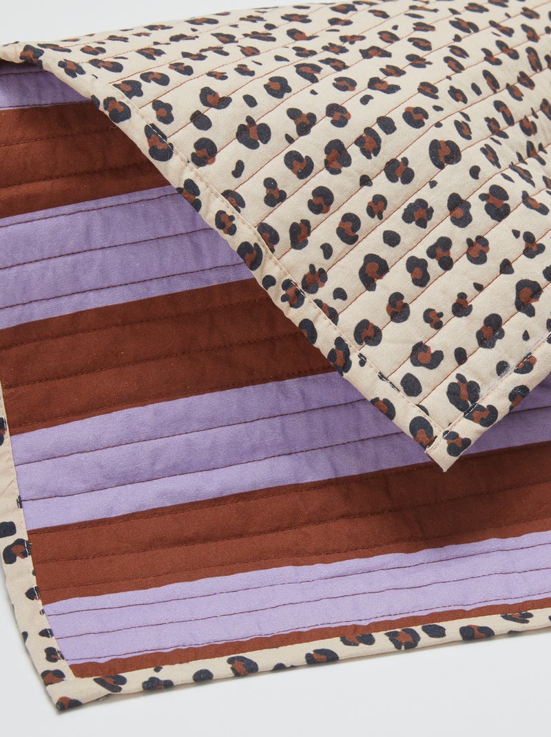 Set van 2 placemats 30 x 45 cm - Kiabi Home paars - Kiabi