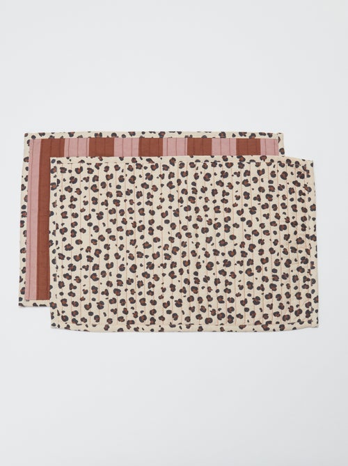 Set van 2 placemats 30 x 45 cm - Kiabi Home - Kiabi