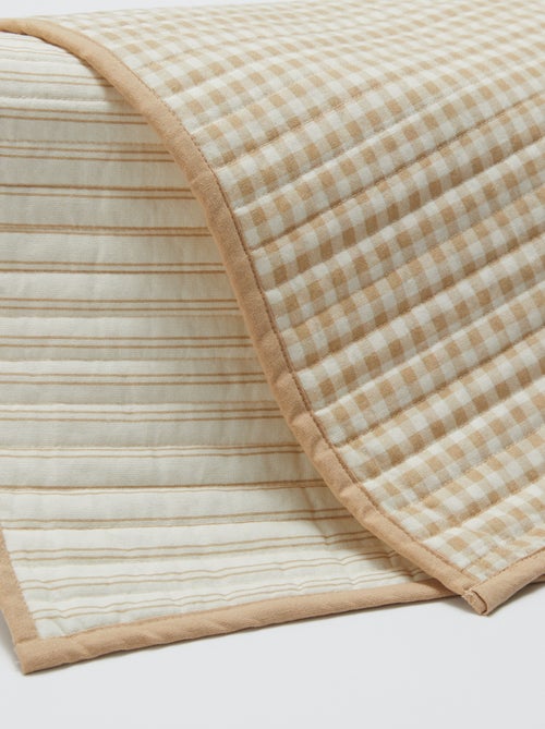 Set van 2 placemats 32 x 40 cm dubbelzijdig bedrukt - Kiabi Home - Kiabi