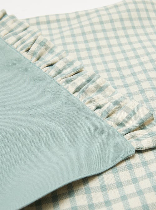 Set van 2 placemats (32x45 cm) met volants - Kiabi Set van 2 placemats (32x45 cm) met volants - Kiabi