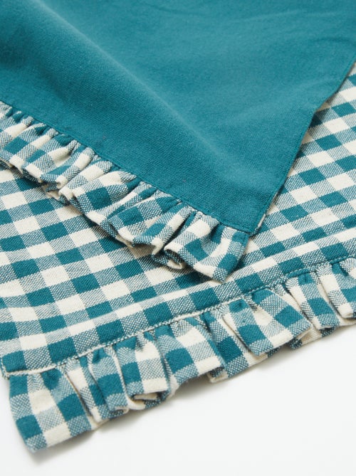 Set van 2 placemats (32x45 cm) met volants - Kiabi