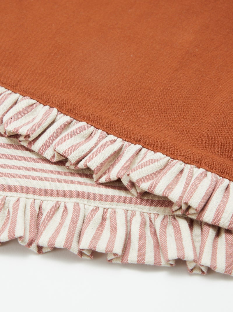 Set van 2 placemats (32x45 cm) met volants ROSE - Kiabi