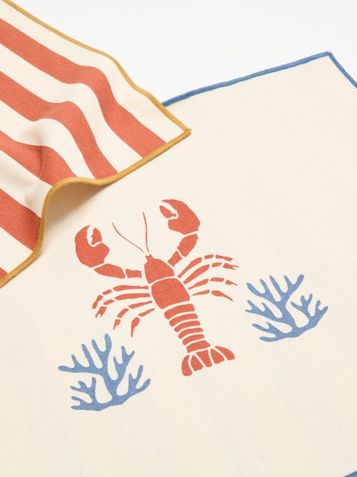 Set van 2 placemats - Kiabi