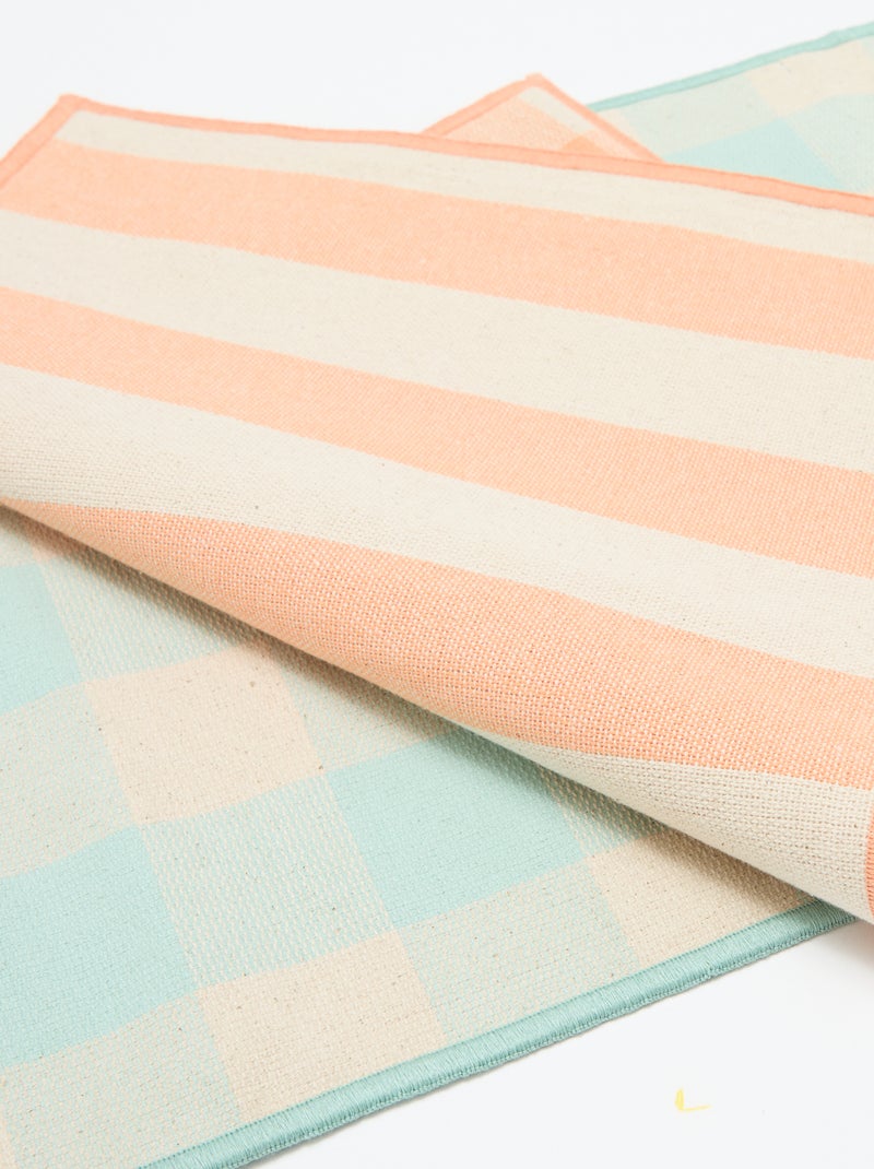 Set van 2 placemats Groen - Kiabi