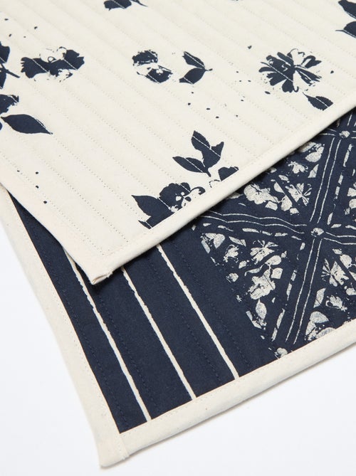 Set van 2 placemats met print - Kiabi Home - Kiabi