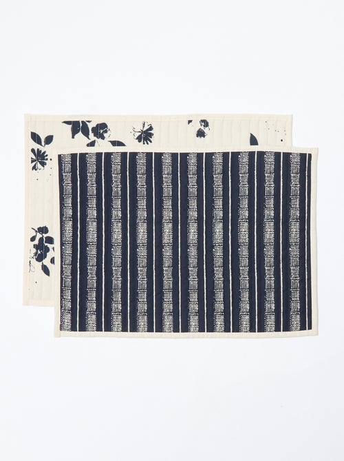 Set van 2 placemats met print - Kiabi Home - Kiabi