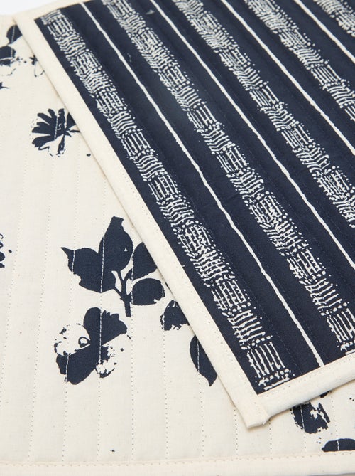 Set van 2 placemats met print - Kiabi Home - Kiabi