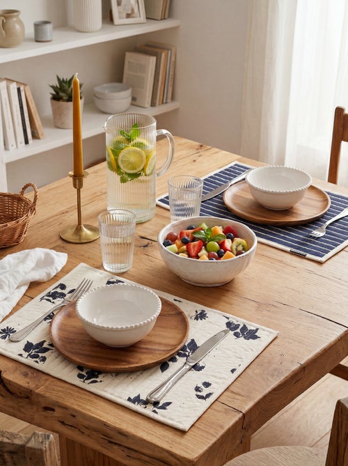 Set van 2 placemats met print - Kiabi Home - Kiabi