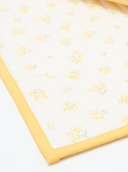 Set van 2 placemats met ruitjes - Kiabi
