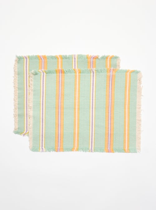 Set van 2 placemats - Kiabi