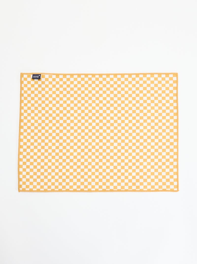 Set van 2 placemats Rose - Kiabi