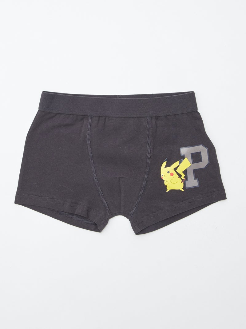 Set van 2 'Pokémon'-boxershorts Grijs - Kiabi
