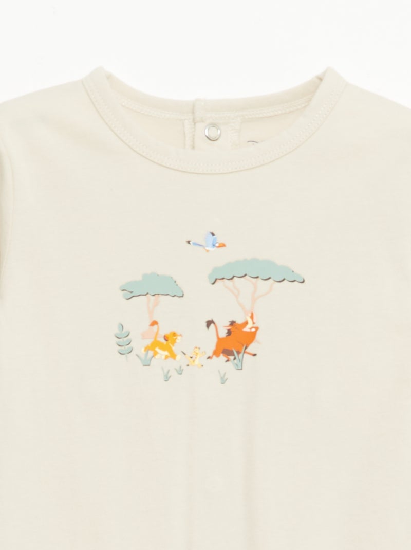 Set van 2 pyjama's 'Simba' Biege - Kiabi