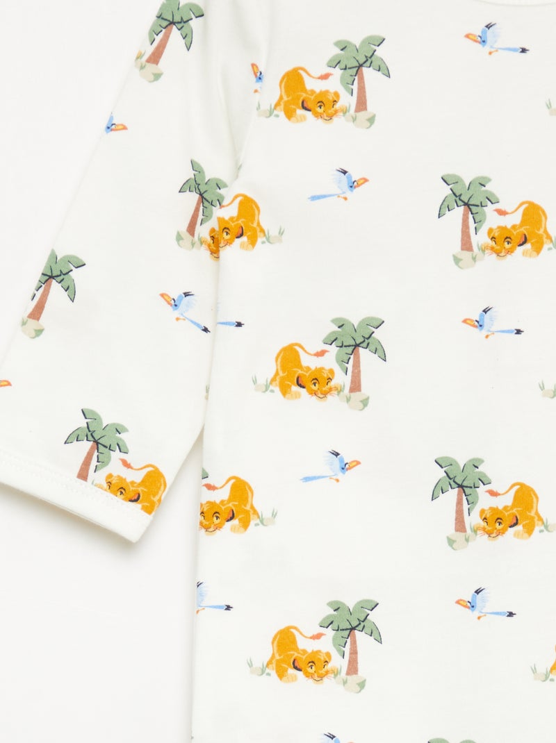 Set van 2 pyjama's 'Simba' Biege - Kiabi