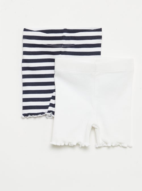 Set van 2 rib leggings - Kiabi