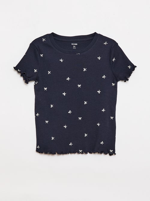 Set van 2 rib T-shirts - Kiabi