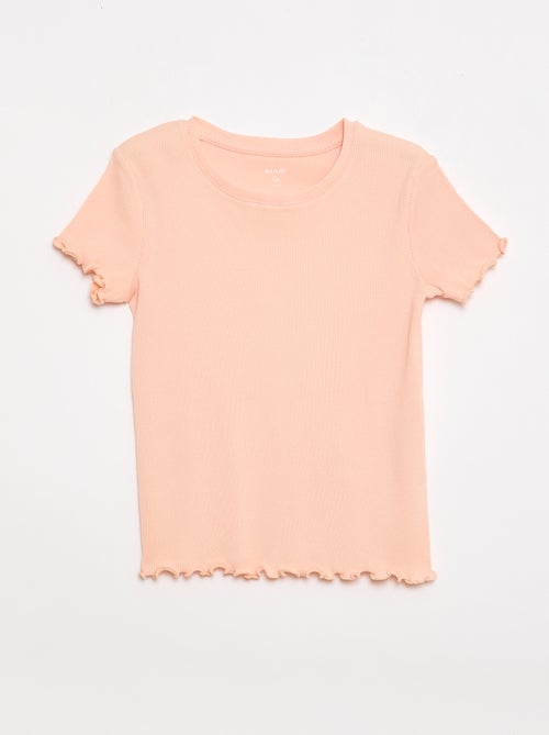 Set van 2 rib T-shirts - Kiabi