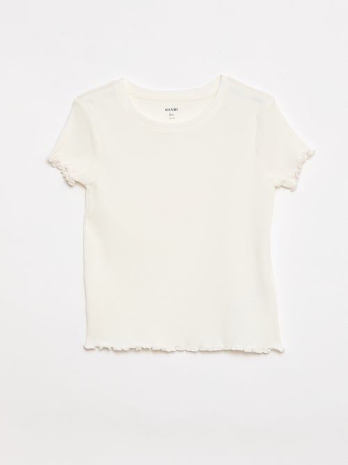 Set van 2 rib T-shirts - Kiabi