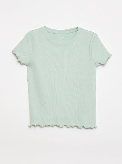 Set van 2 rib T-shirts - Kiabi