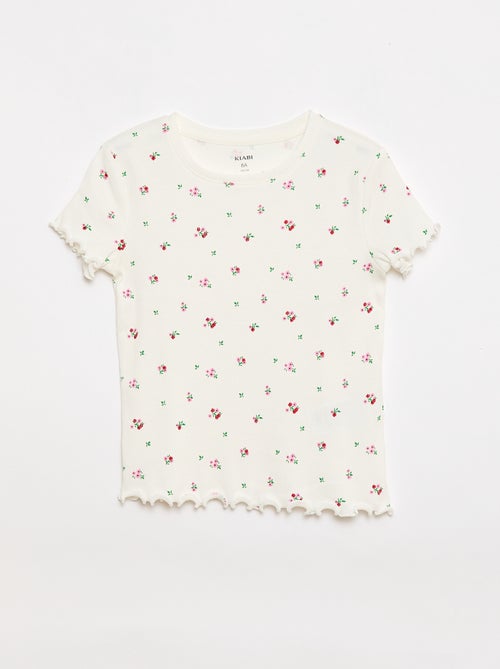 Set van 2 rib T-shirts - Kiabi