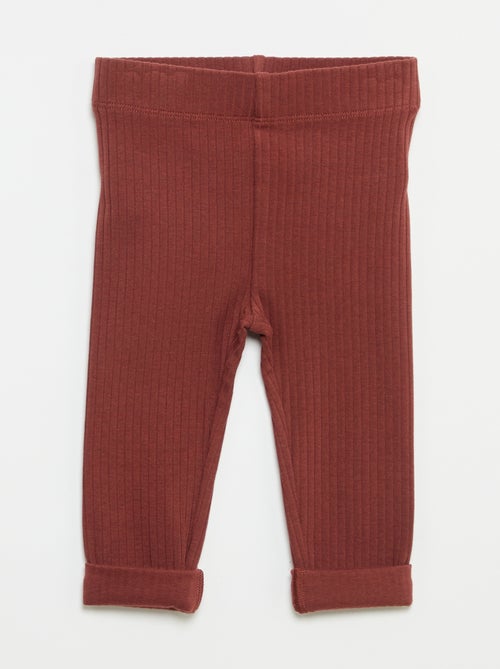 Set van 2 ribleggings - Kiabi Set van 2 ribleggings - Kiabi