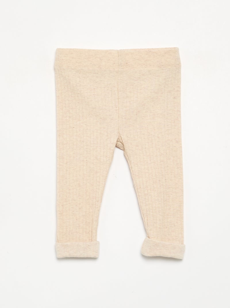 Set van 2 ribleggings Groen - Kiabi